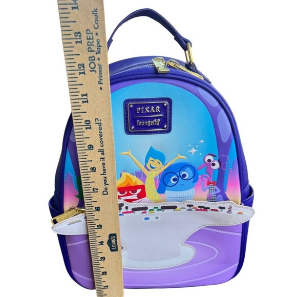 Loungefly Disney Backpack Inside Out Headquarters Control Panel Pixar Mini Bag - Picture 8 of 9